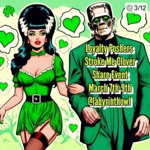 Stroke Me Clover Share Event